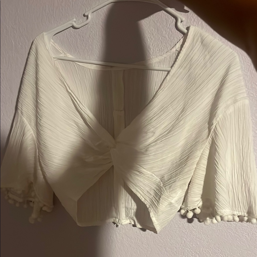 Elegant White Women's Top